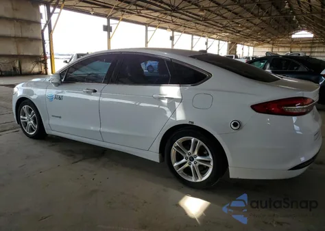 2018 Ford Fusion Se Hybrid z USA, uszkodzony, nr VIN 3FA6P0LUXJR171608